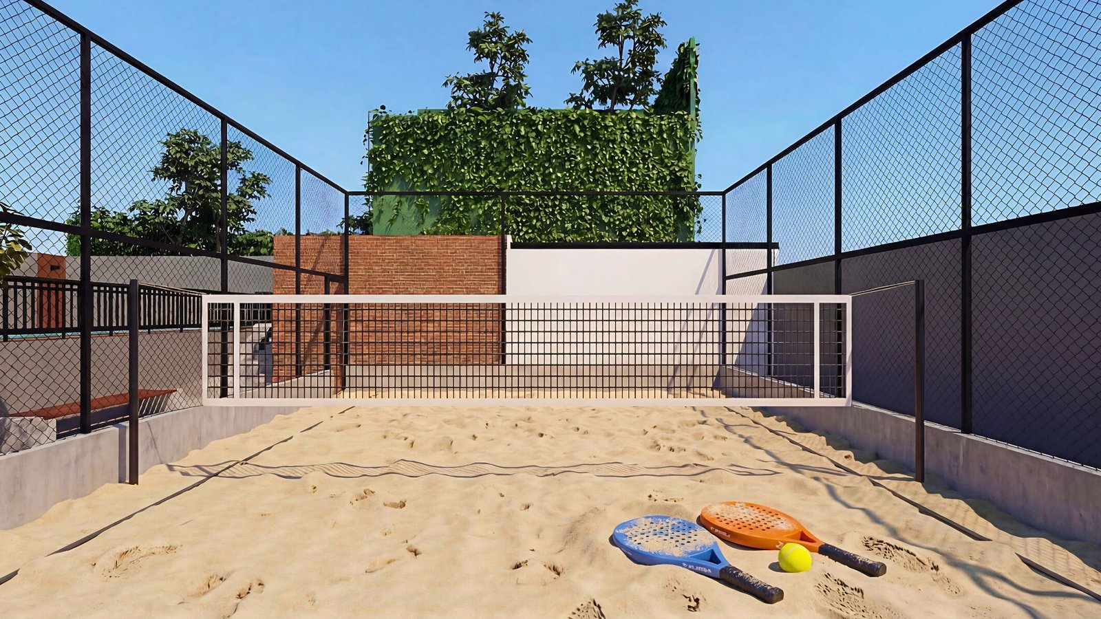 Beach tennis Park Monumental